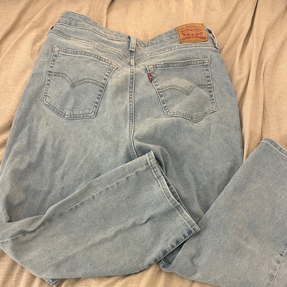 Levi's Denim Blue Kick Bootcut Jeans